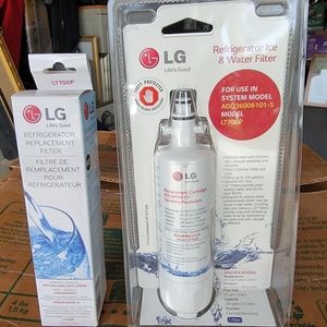 2 original LG water filters for refrigerator